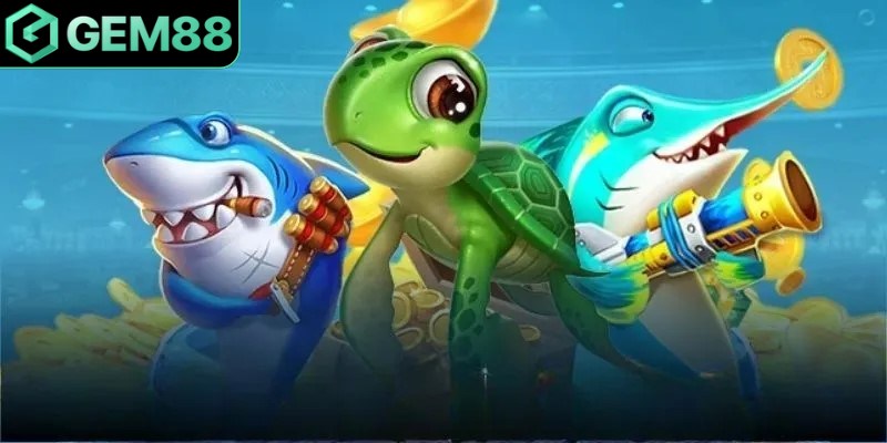 Bắn cá Rùa Xanh là tựa game giải trí hóa thân thành thợ săn chuyên nghiệp