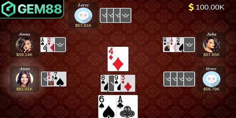 Xác định người chiến thắng sau 6 vòng cược