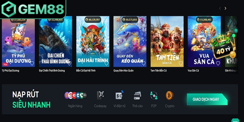 Hãy truy cập qua ứng dụng Gem88 để giải trí mọi lúc