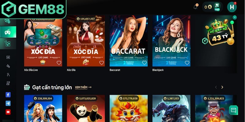 Tải app Gem88 trên Android vô cùng đơn giản và nhanh chóng cho bạn